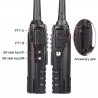 Pack 2x Baofeng UV-82 + mic + battery + USB cable Baofeng HT Handheld PACK-BAOFENG-SECURITE-UV82-361