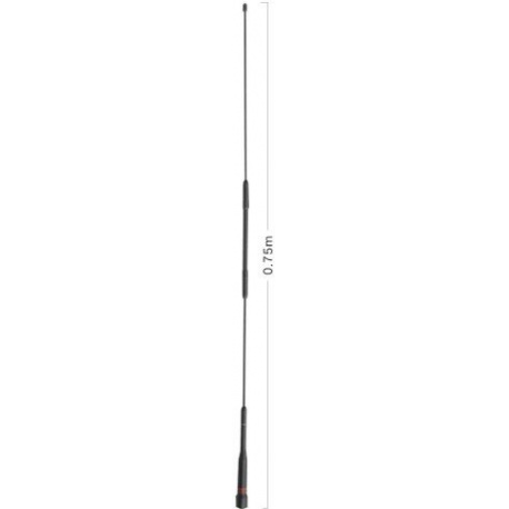 Car antenna 144-430Mhz AZ507R Diamond Slim Gainer Diamond Antenna Mobile DIAMOND-AZ507FXH-SOUPLE-475