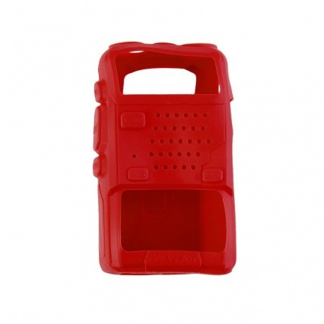 Protective Soft Case for Baofeng UV5R Baofeng Handheld case ETUI-BAOFENG-UV5R-ROUGE-2403