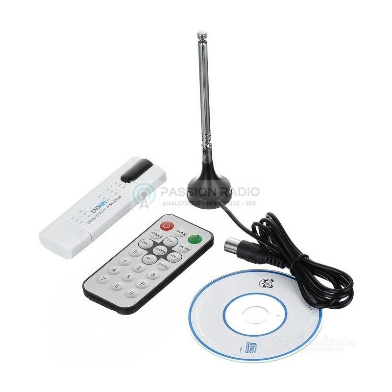 Review // Digital HDTV Stick Tuner Receiver + FM + USB Dongle DVB-T2 /  DVB-T / DVB-C 