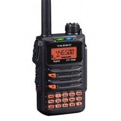YAESU FT-70DE 144/430 MHz FM + C4FM 5W