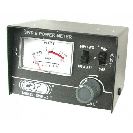 SWR & Power Meter 26-30Mhz 10-100W CRT CRT France SWR-Power meter CRT-SWR2-571