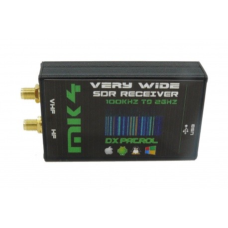 DX Patrol MK4 SDR receiver 100kHz 2Ghz + preampli DX Patrol SDR receivers SDR-DXPATROL-282