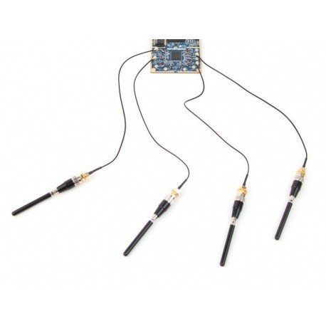 Set of 4 GSM 3G 4G antennas for LimeSDR + U.Fl cables Lime Microsystems GSM CROWD-LIMESDR-ANT2-675
