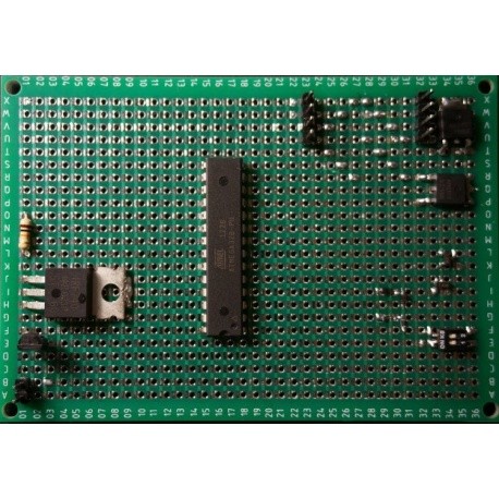 Wire free electronic printed circuit prototyping board PERF2+ Crowd Supply Goodies CROWD-PERF2+-687