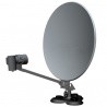 Satellite dish antenna 35cm portable/camping + Satellite case & QO-100 QO100-PARABOLE-749