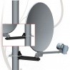 Satellite dish antenna 35cm portable/camping + Satellite case & QO-100 QO100-PARABOLE-749
