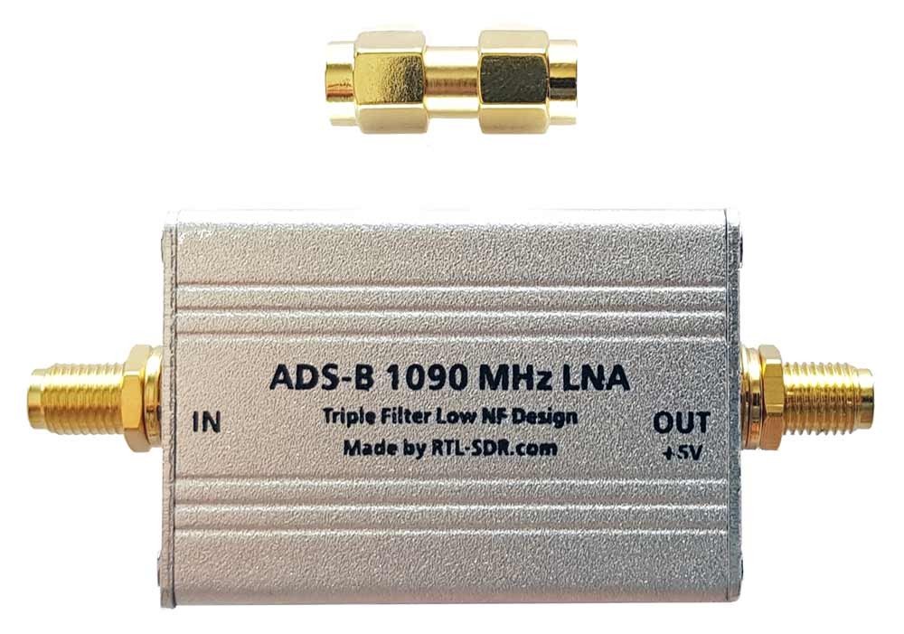 thumbnail image 2 of 1090MHz 1.09GHz ADS-B Active SAW Filter & LNA – 5V Power Supply, Unbranded 2 of 4