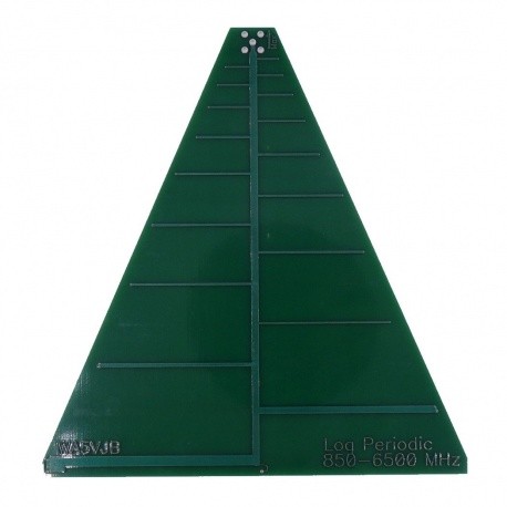 Log Periodic Antenna 850 MHz to 6.5 GHz Kent Electronics SDR Antennas WA5-ANT-LOG-LP6500-775