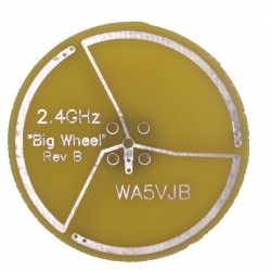 Big Wheel antenna 2425 MHz 2dBi Kent Electronics WiFi 2.4 & 5 Ghz WA5-ANT-BW2425-787