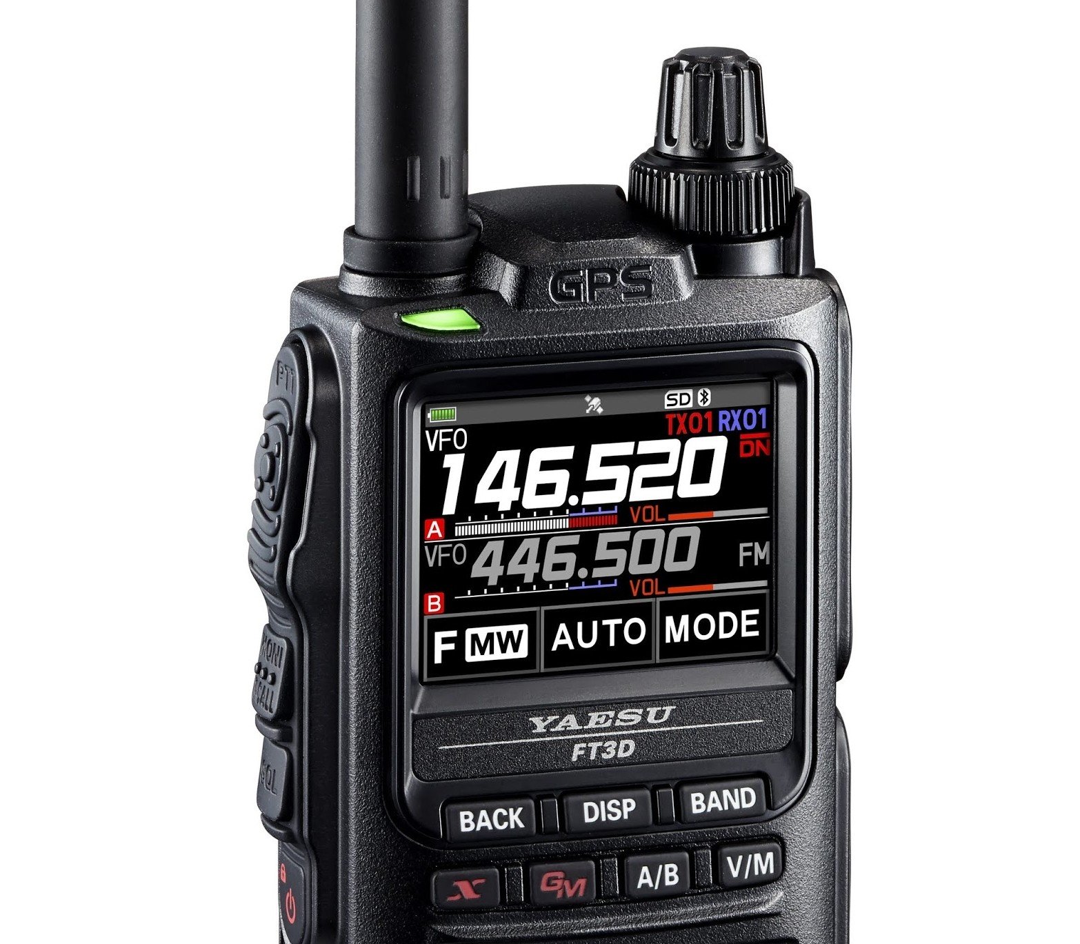 Handheld Yaesu FT3-DE 2m/70cm C4FM FM GPS FT3D