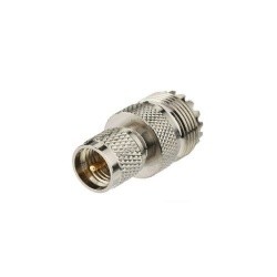 Passion Radio Mini-UHF Male to Female Adapter ADAPT-MUHF-M-UHF-F-841