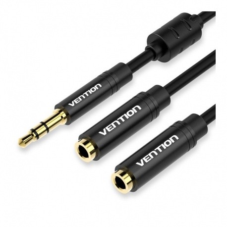 Vention Adaptateur Jack Audio Stéréo, 3,5mm Adaptateur Micro