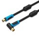 TV coaxial cable 75 ohms 2 or 5m with TV connector Vention TV CABLE-COAX-VENTION-VAVA02-858