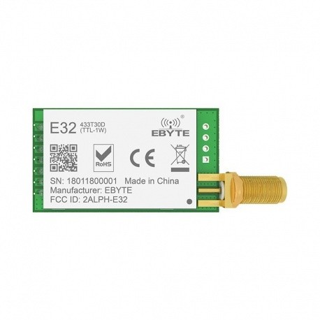 LoRa Long Distance Module 433 Mhz 1W UART SX1278 EBYTE Tracker EBYTE-LORA-E32-433T30DT-890