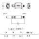 Pass-Band Filter 2400 Mhz 10W WiFi Zigbee QO100 Satellite & QO-100 QO100-FILTRE2-NMRF-944