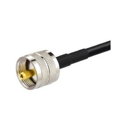 Connettore Femmina Per Antenna CB – Adattatore PNI Per Cavo RG58, Acciaio Inox, Montaggio Fisso