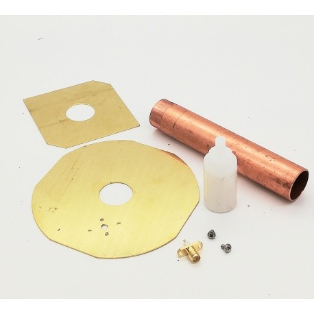 POTY dual band feed antenna 2.4 Ghz & 10 Ghz for QO100 Satellite & QO-100 QO100-ANT-POTY-762