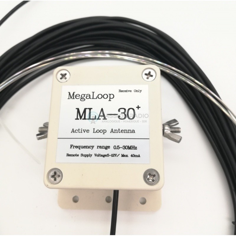 MLA-30 Plus Loop active HF antenna MegaLoop SDR