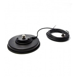 Magnetic mount 160mm BK-1400 with cable PL259 Komunica Magnetic base KOM-EMBASE-MAG2-BK1600-1000