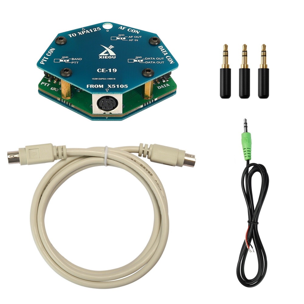 Xiegu CE19 DIGI FT8 extension port for G90 & X5105
