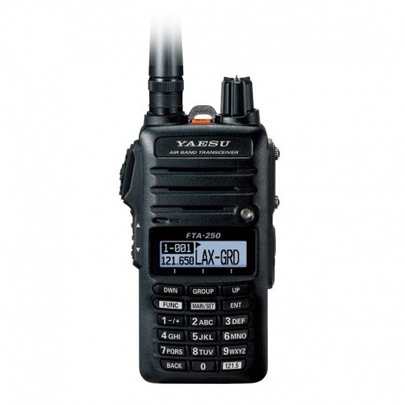 VHF Aviation AM 8.33 kHz walkie-talkie Yaesu FTA-250L YAESU VHF Air Band YAESU-VERTEX-FTA-250L-1025