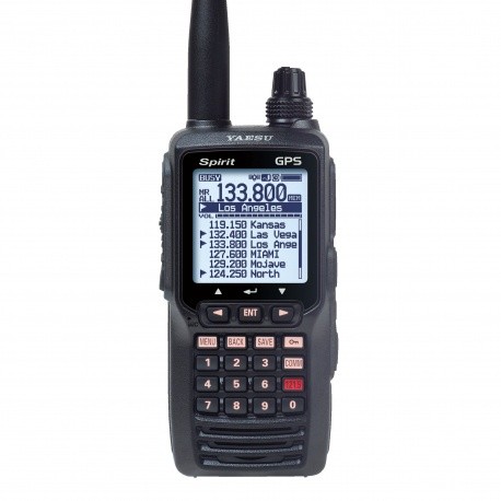 handheld Yaesu FTA-750L VHF AM air-band 8.33 khz GPS