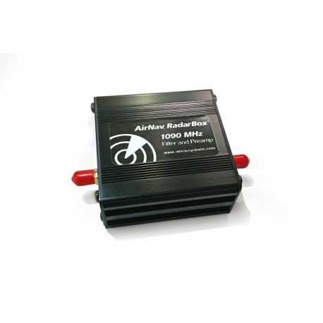 LNA pre-amplifier and 1090 Mhz ADS-B filter AirNav RadarBox
