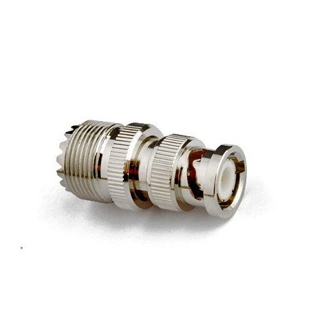 Adapter BNC Male UHF Female Passion Radio RF Cables & Adapters ADAPT-BNC-M-UHF-F-73