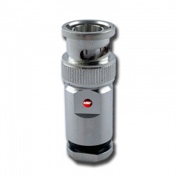 BNC Male connector for 5mm coaxial RG58 AIRBORNE5 & 5.4mm HYPERFLEX5