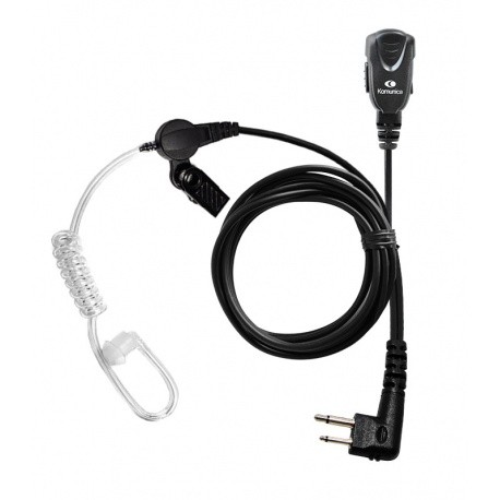 Headset + sound tube for YAESU FT-4XE FT-25E MOTOROLA CP-040