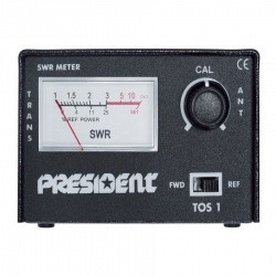 President TOS-1 SWR CB 27Mhz Counter