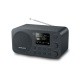 Clock radio M-128 DBT DAB + / FM PLL with Bluetooth