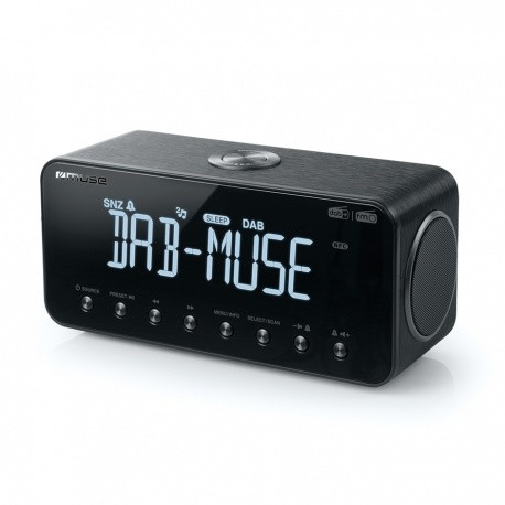 Alarm clock radio with DAB + FM Bluetooth and USB receiver Muse M-196 DBT