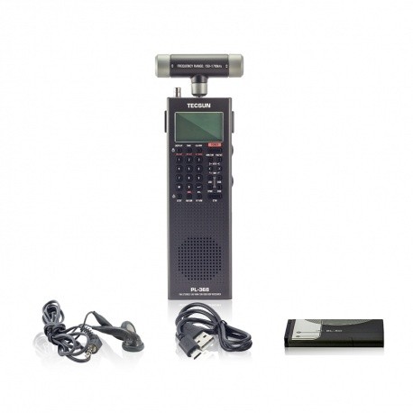 Tecsun PL-368 Portable HF AM FM SSB radio receiver