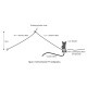 COMET CCB-HFJ canvas transport pouch for HFJ-350M