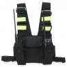 Tactical harness for 2 walkie-talkie radios compatible with all makes and models