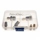 Set of 8 RF adapters for SDR with SMA input with NOOELEC carrying case