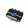Komunica SW4M coaxial antenna switch, 4 positions UHF plug