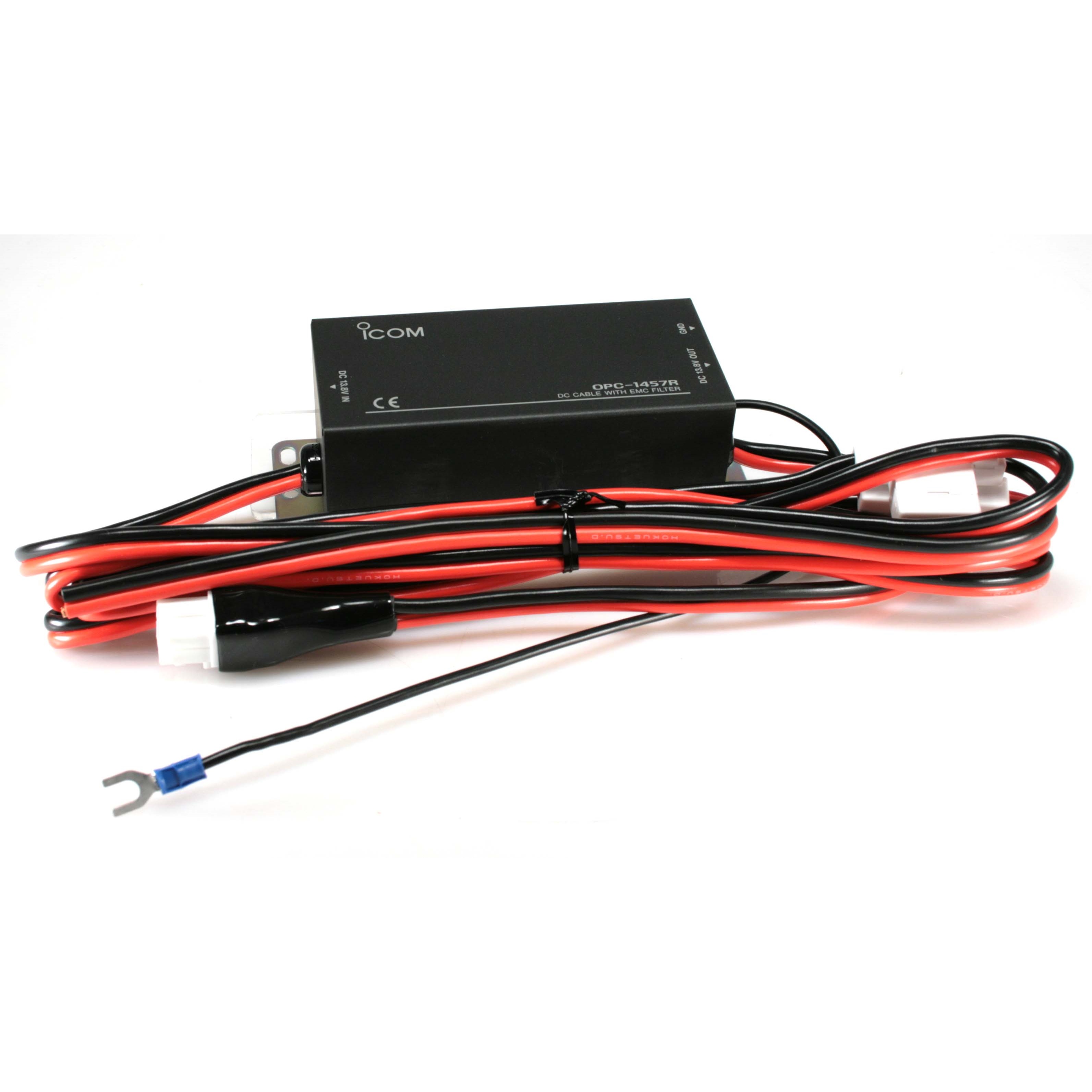 OPC1457R 13.8V power cord for IC7300 and IC9700