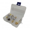 Set of 8 RF adapters for SDR with SMA input with carrying case PASSION RADIO