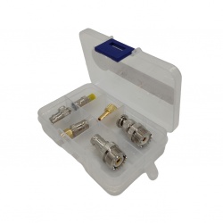 Pack of 6 BNC adapters with carrying case PASSION RADIO