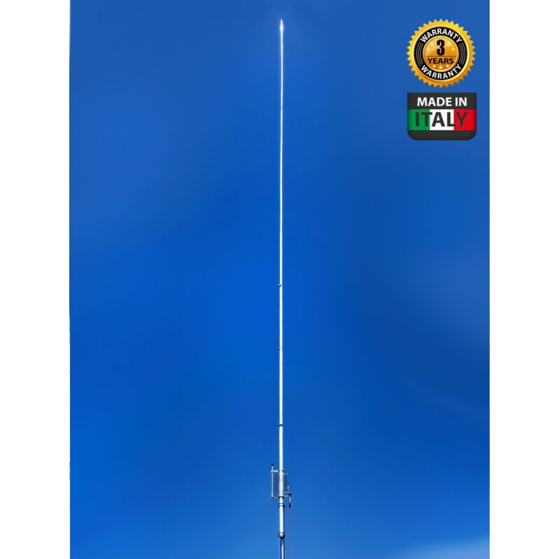 HW20V Grazioli 1/2λ HF vertical halfwave antenna 20m 3 kW