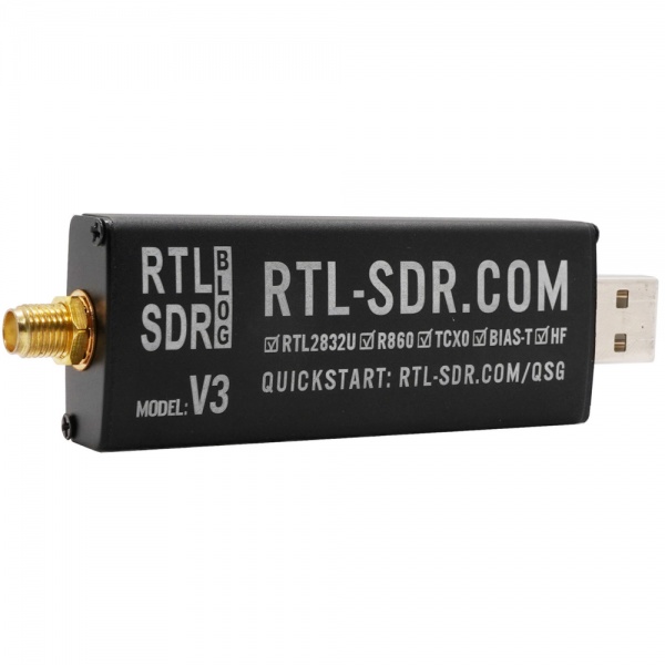 Dongle RTL-SDR.com V3 TCXO + SMA + Bias-T USB key with R860 tuner