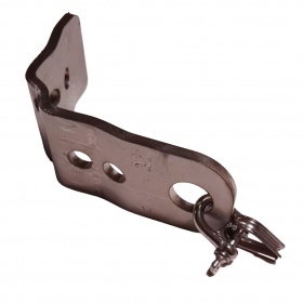 Universal heavy 3-point guying kit for masts from 15 to 102 mm
