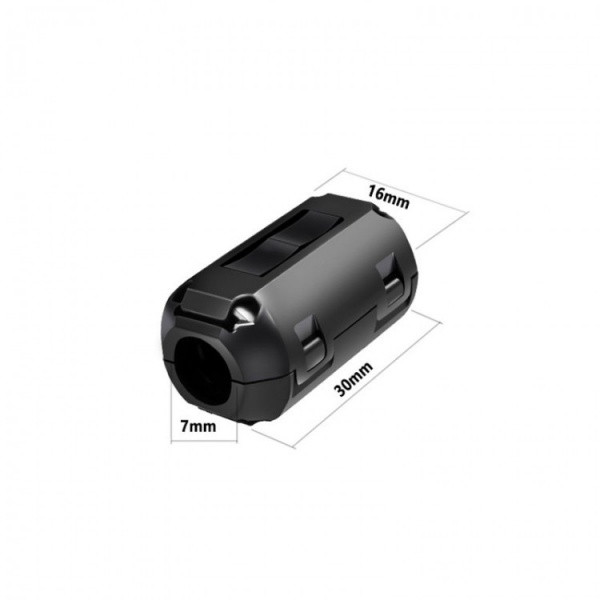 7 mm ferrite for balun and interference suppression