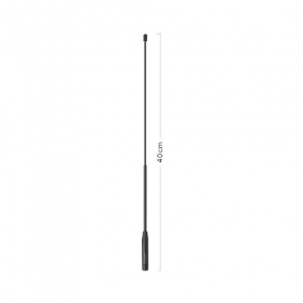 TWAYRDIO NMO Dual Band Antenna, 144MHz VHF and 430MHz UHF Two Way Antenna  for Motorola Kenwood Icom Vertex Blackbox HYT Hytera Mobile Radios,  Requires