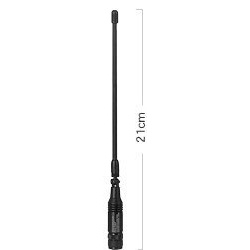 Antenna BNC dualband 2m/70cm + 120-900Mhz Diamond Antenna Handheld DIAMOND-RH707-157