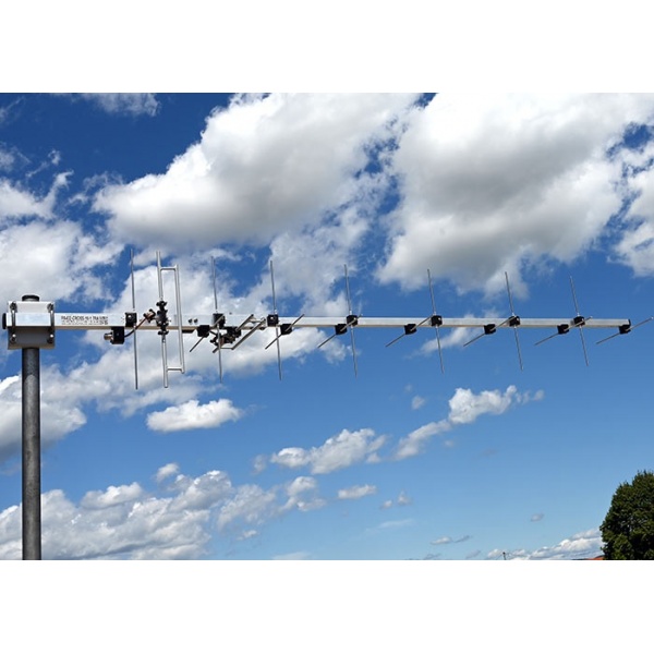 432MHz CROSS Antenna 8 + 8 elements for LEO Satellites 70cmCROSS16WR (AA)