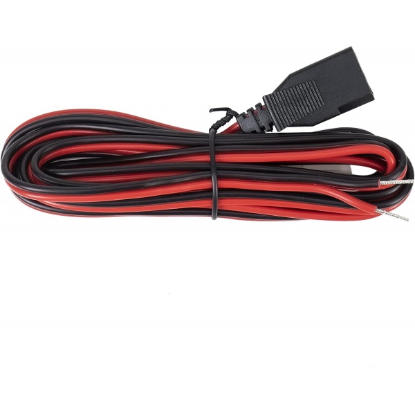 President CA-2T 2-pin 12 volt power cord with fuse